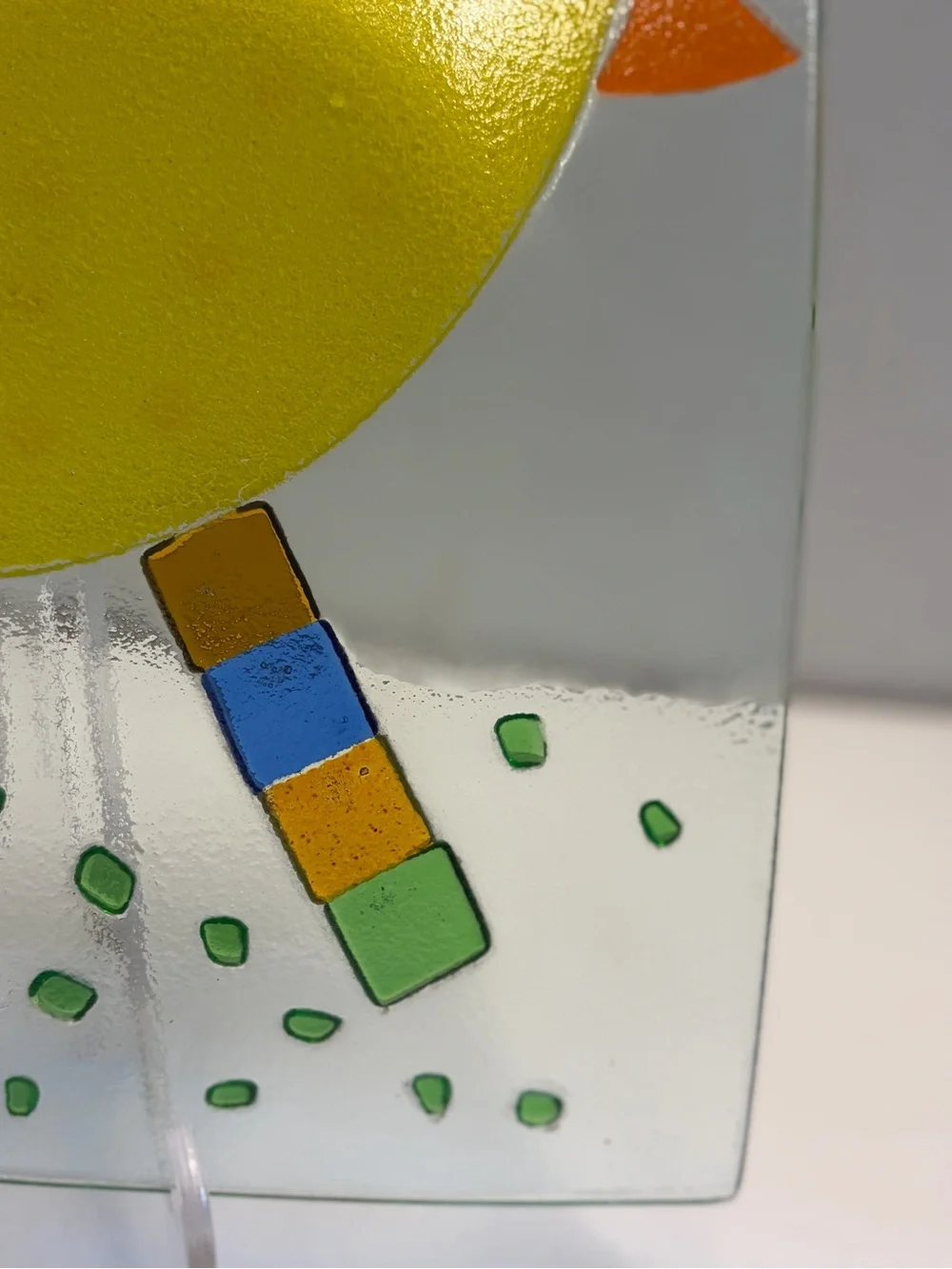 Whimsical Foreside Home & Garden Fused Slumped Glass 10